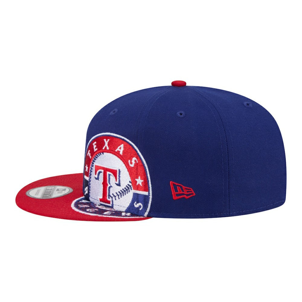 Texas Rangers New Era Stretched Two-Tone 9FIFTY Adjustable Hat discount