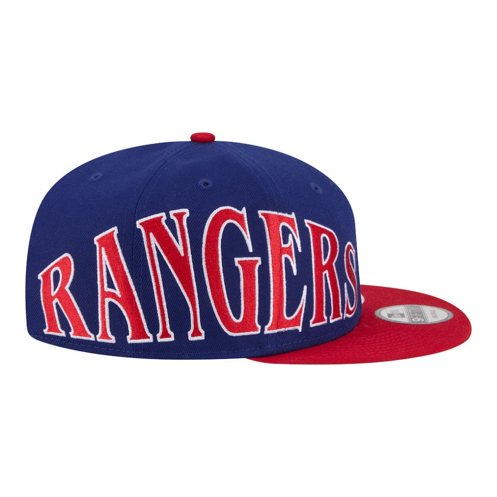 Texas Rangers New Era Stretched Two-Tone 9FIFTY Adjustable Hat discount