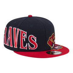 Atlanta Braves New Era Stretched Two-Tone 9FIFTY Adjustable Hat Near Me