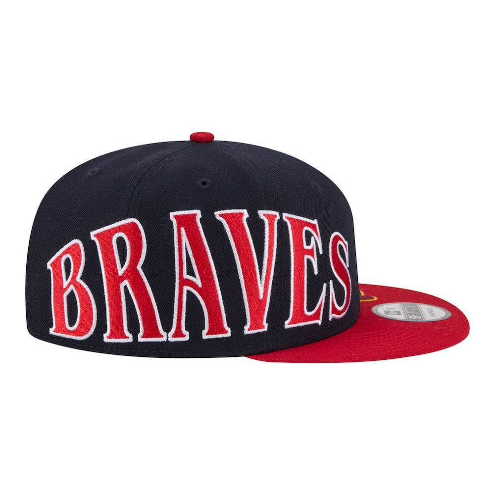 Atlanta Braves New Era Stretched Two-Tone 9FIFTY Adjustable Hat Near Me
