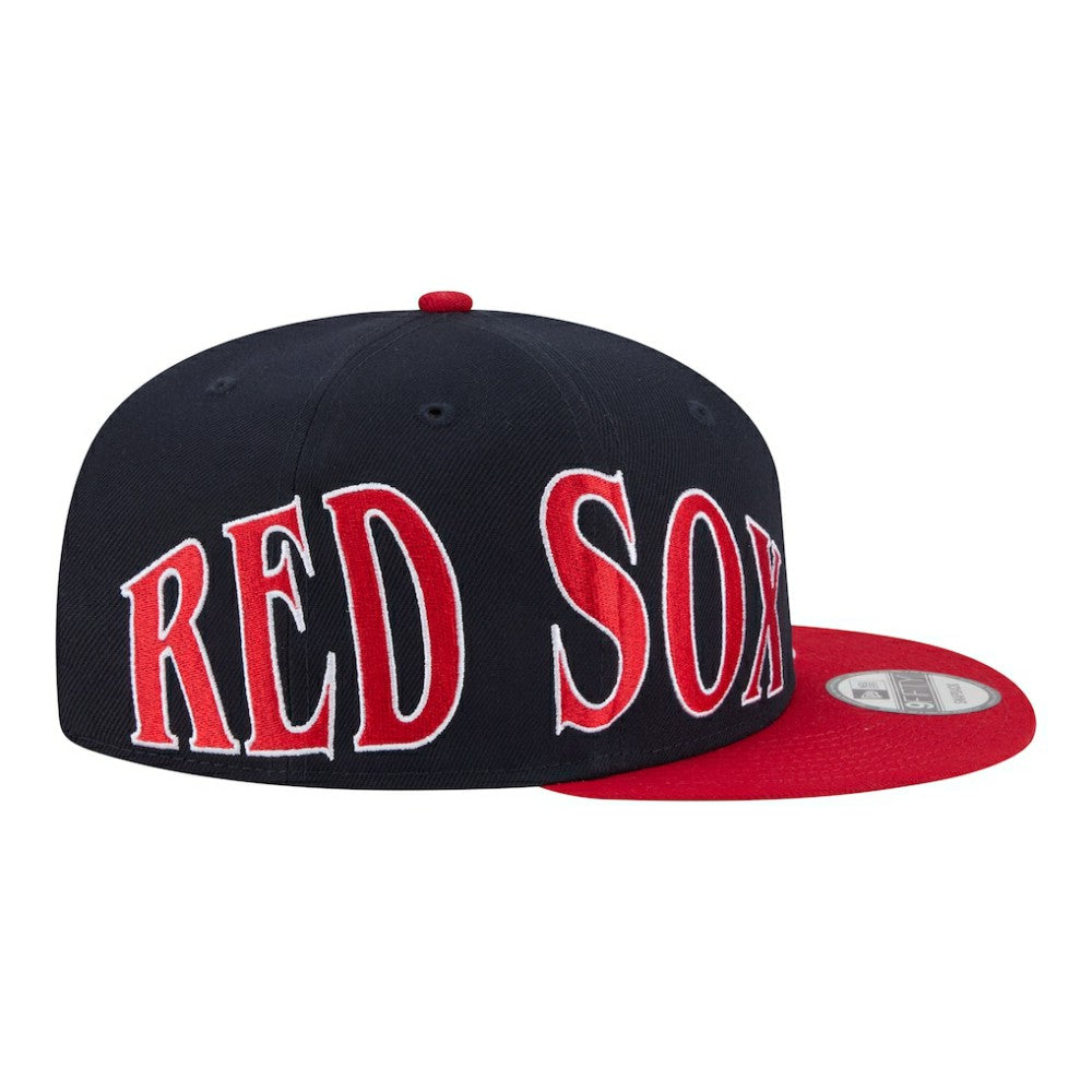 Boston Red Sox New Era Stretched Two-Tone 9FIFTY Adjustable Hat for sale