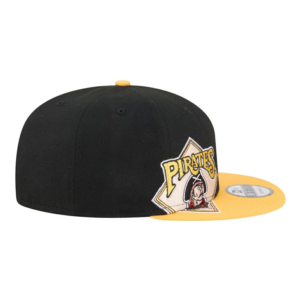 Pittsburgh Pirates New Era Stretched Two-Tone 9FIFTY Adjustable Hat On Sale
