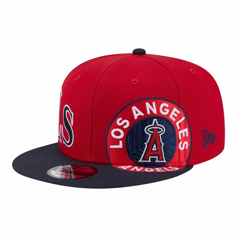 Los Angeles Angels New Era Stretched Two-Tone 9FIFTY Adjustable Hat Lifestyle