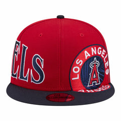 Los Angeles Angels New Era Stretched Two-Tone 9FIFTY Adjustable Hat Lifestyle