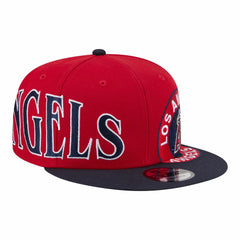 Los Angeles Angels New Era Stretched Two-Tone 9FIFTY Adjustable Hat Lifestyle