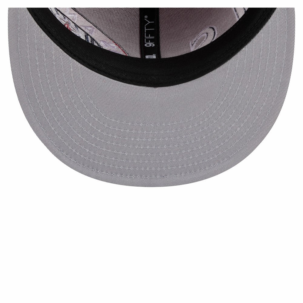 Los Angeles Angels New Era Stretched Two-Tone 9FIFTY Adjustable Hat Lifestyle