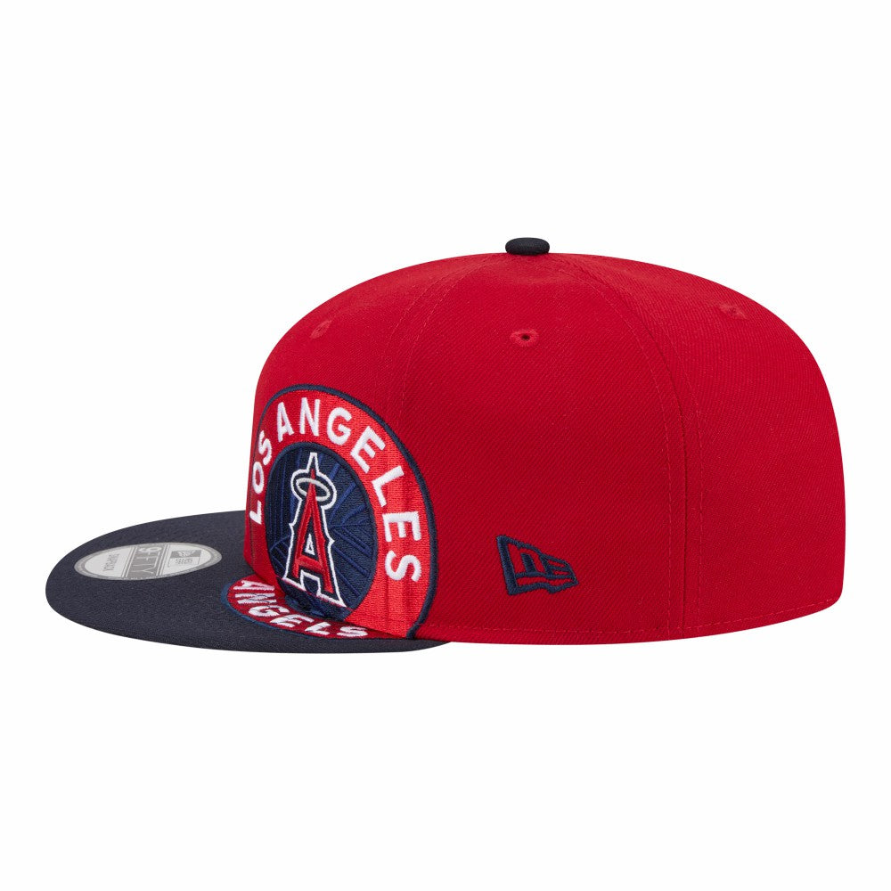 Los Angeles Angels New Era Stretched Two-Tone 9FIFTY Adjustable Hat Lifestyle