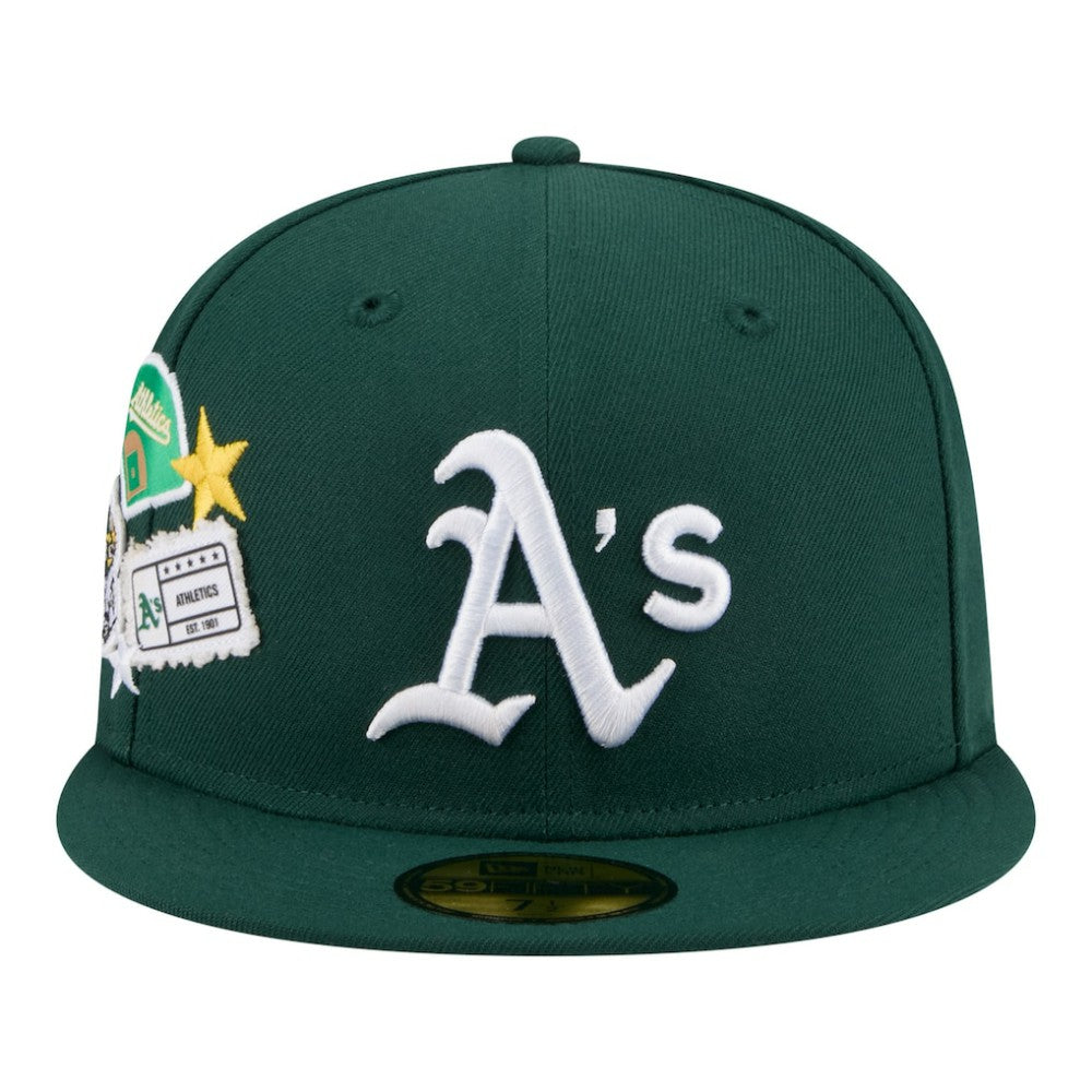 Athletics New Era City Patch 59FIFTY Fitted Hat for sale