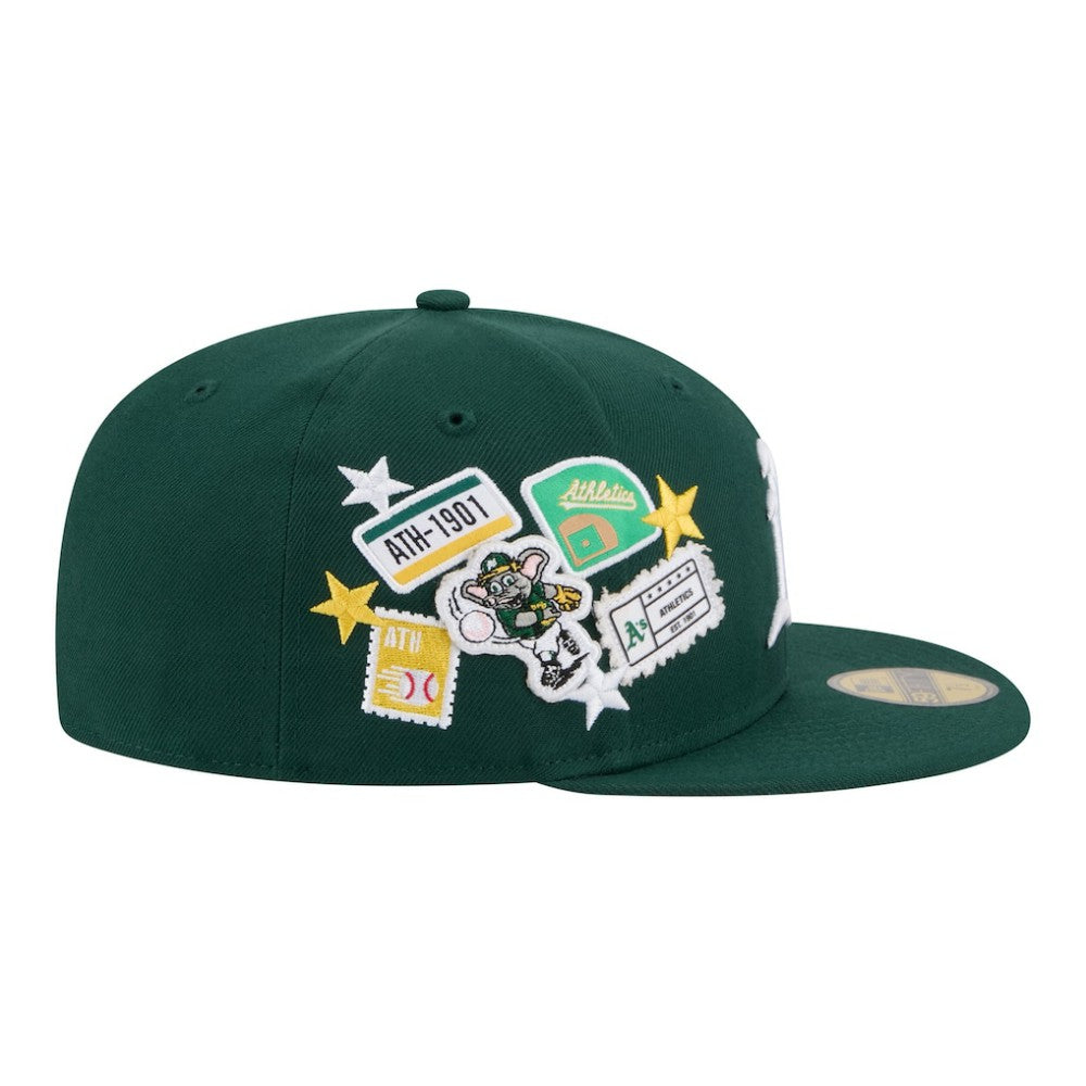 Athletics New Era City Patch 59FIFTY Fitted Hat for sale
