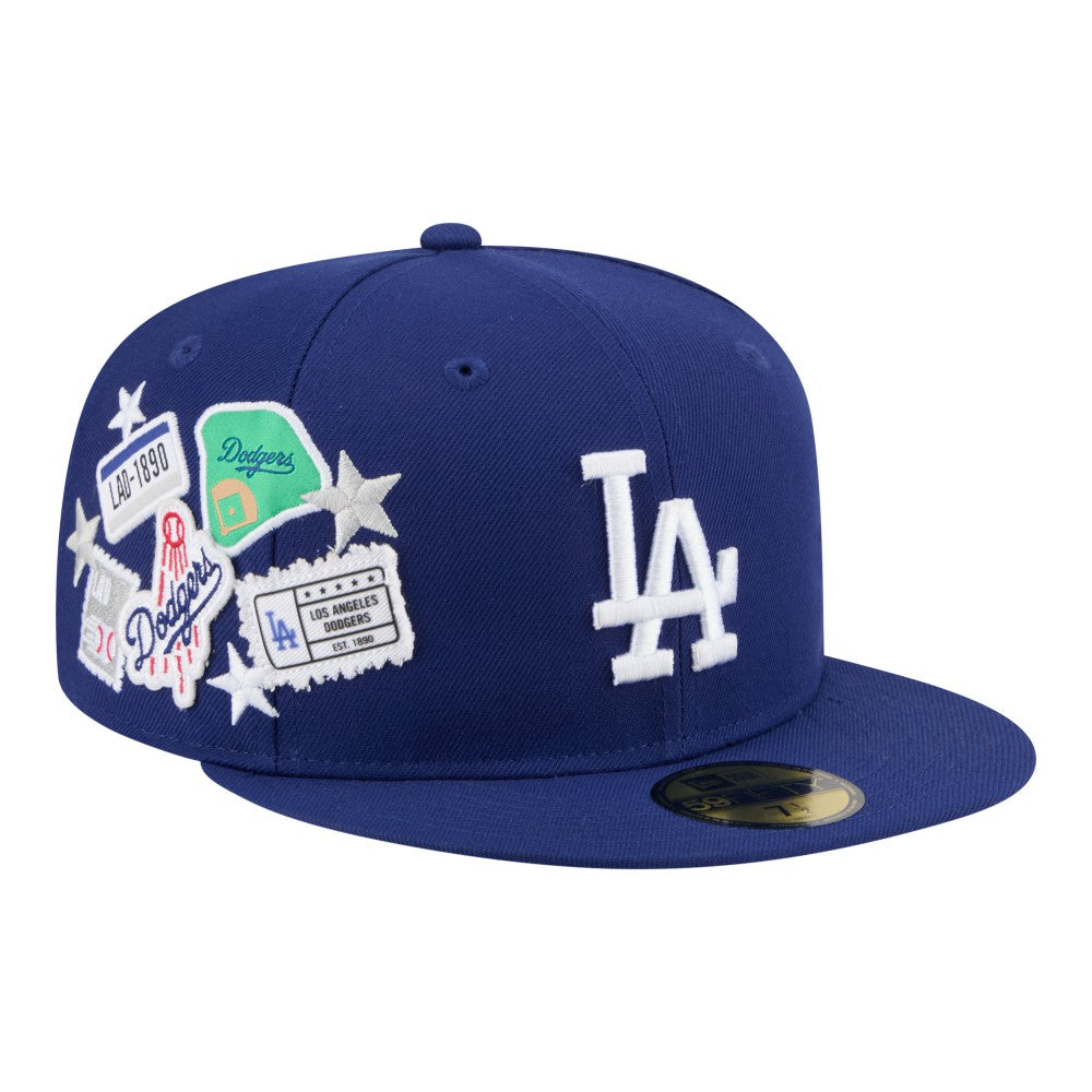 Los Angeles Dodgers New Era City Patch 59FIFTY Fitted Hat for sale