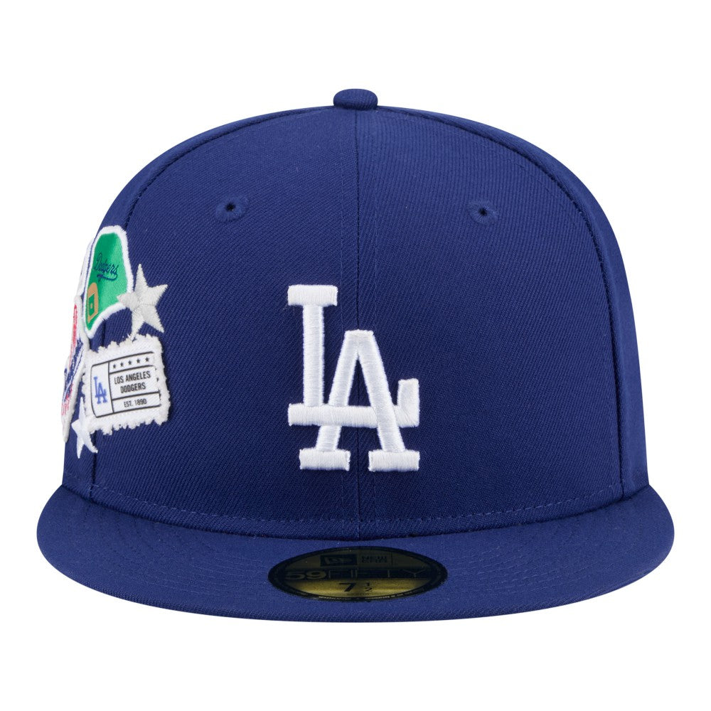 Los Angeles Dodgers New Era City Patch 59FIFTY Fitted Hat for sale