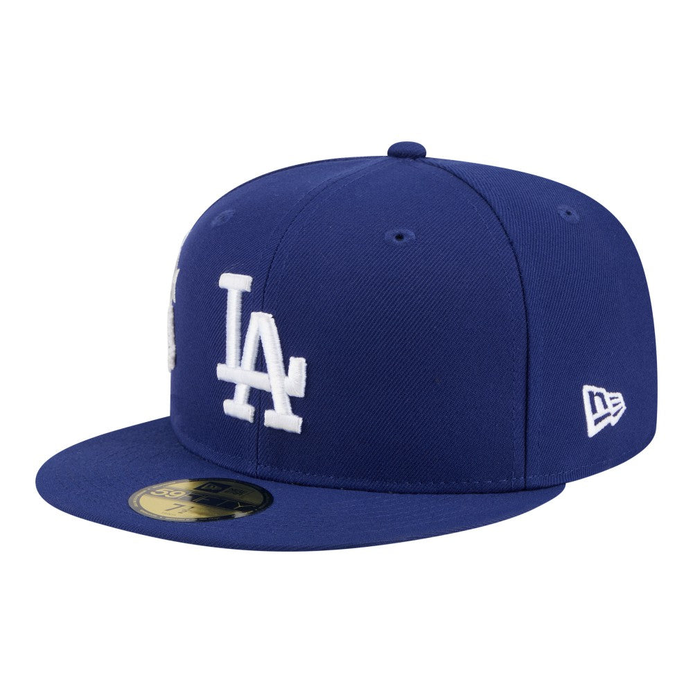 Los Angeles Dodgers New Era City Patch 59FIFTY Fitted Hat for sale