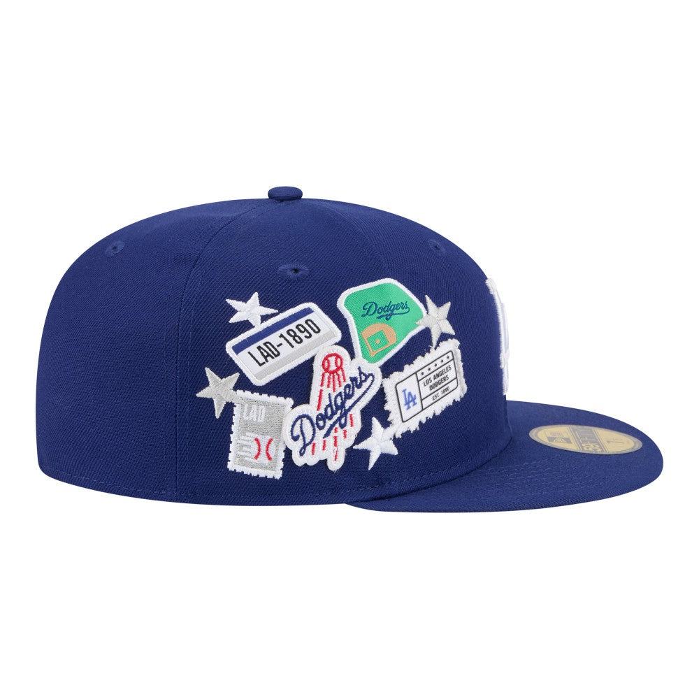 Los Angeles Dodgers New Era City Patch 59FIFTY Fitted Hat for sale