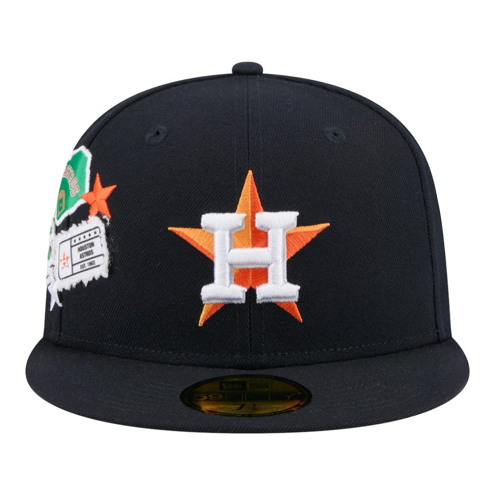 Houston Astros New Era City Patch 59FIFTY Fitted Hat for sale