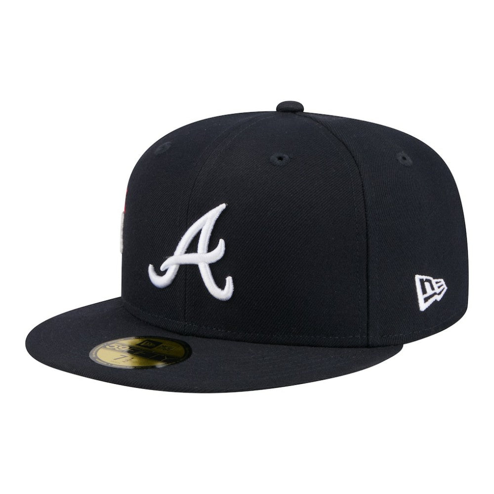 Atlanta Braves New Era City Patch 59FIFTY Fitted Hat Online