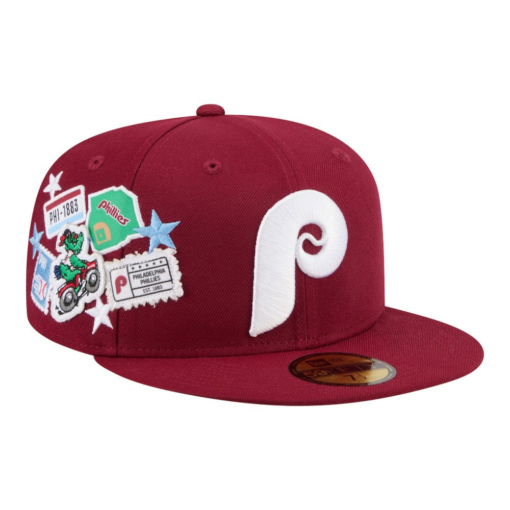 Philadelphia Phillies New Era City Patch 59FIFTY Fitted Hat Sale