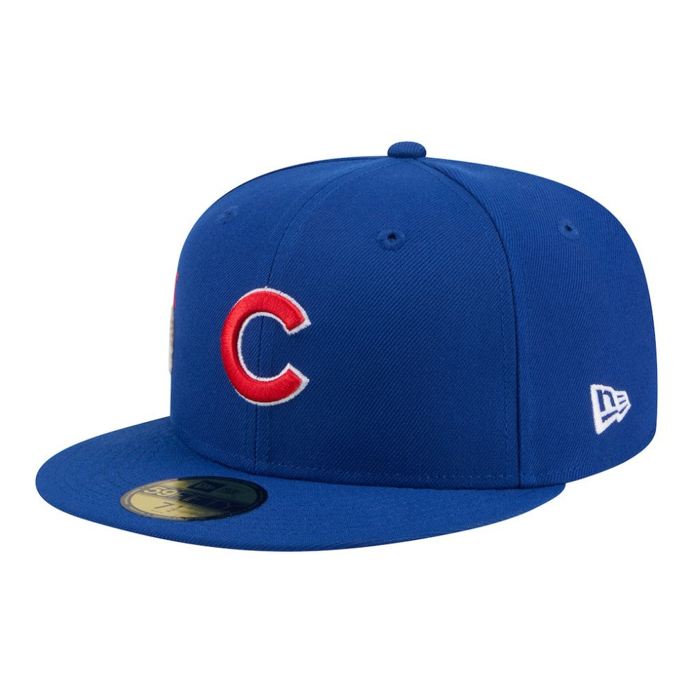 Chicago Cubs New Era City Patch 59FIFTY Fitted Hat On Sale