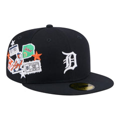 Detroit Tigers New Era City Patch 59FIFTY Fitted Hat Lifestyle
