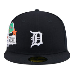 Detroit Tigers New Era City Patch 59FIFTY Fitted Hat Lifestyle