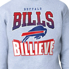 Buffalo Bills Starter Comic Style Sweatshirt Gray - NFL