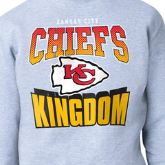 Kansas City Chiefs Starter Comic Style Sweatshirt Gray - NFL