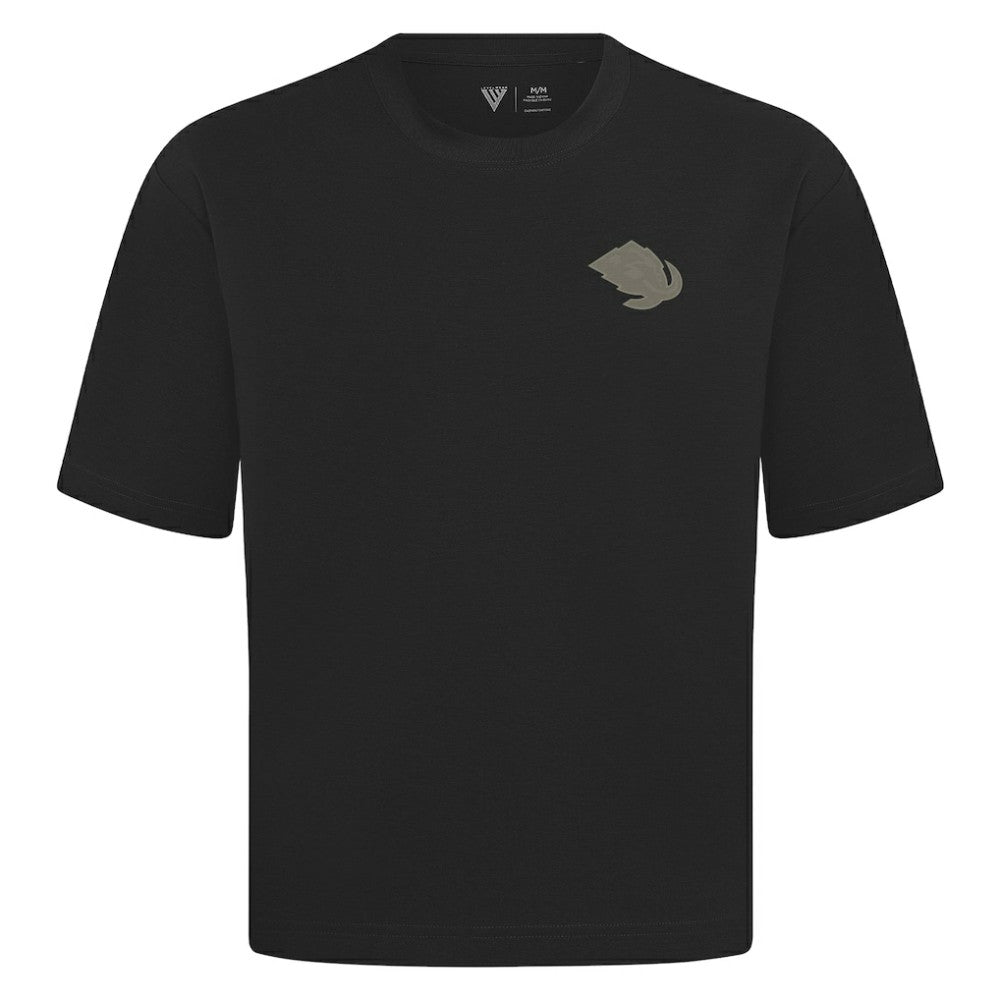 Utah Mammoth - Levelwear Copper Oversized Luxe Signature Knit T-Shirt Black