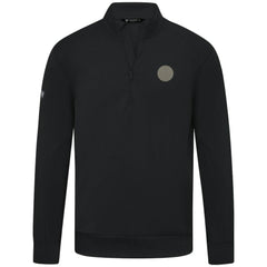 Edmonton Oilers - Levelwear Copper Upright Quarter-Zip Pullover Black