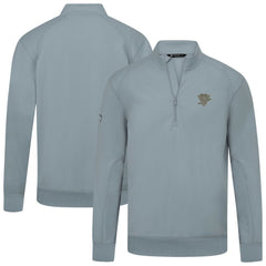 Pittsburgh Penguins Levelwear Copper Upright Quarter-Zip Pullover Gray