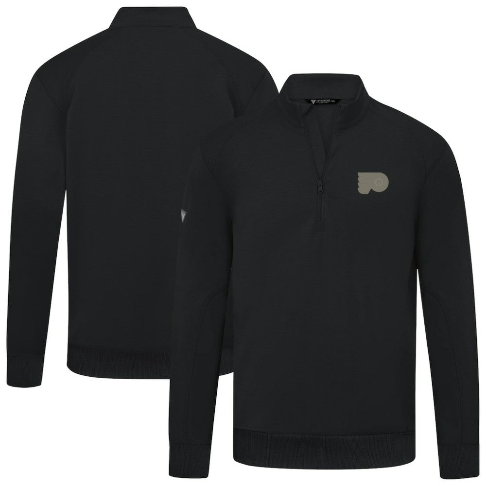 Philadelphia Flyers - Levelwear Copper Upright Quarter-Zip Pullover Black