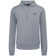 Dallas Stars - Levelwear Technic Quarter-Zip Pullover Hoodie Gray