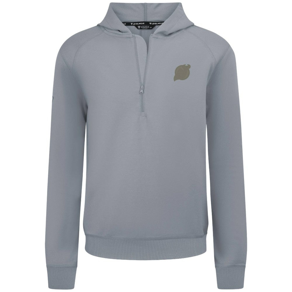 New Jersey Devils - Levelwear Technic Quarter-Zip Pullover Hoodie Gray