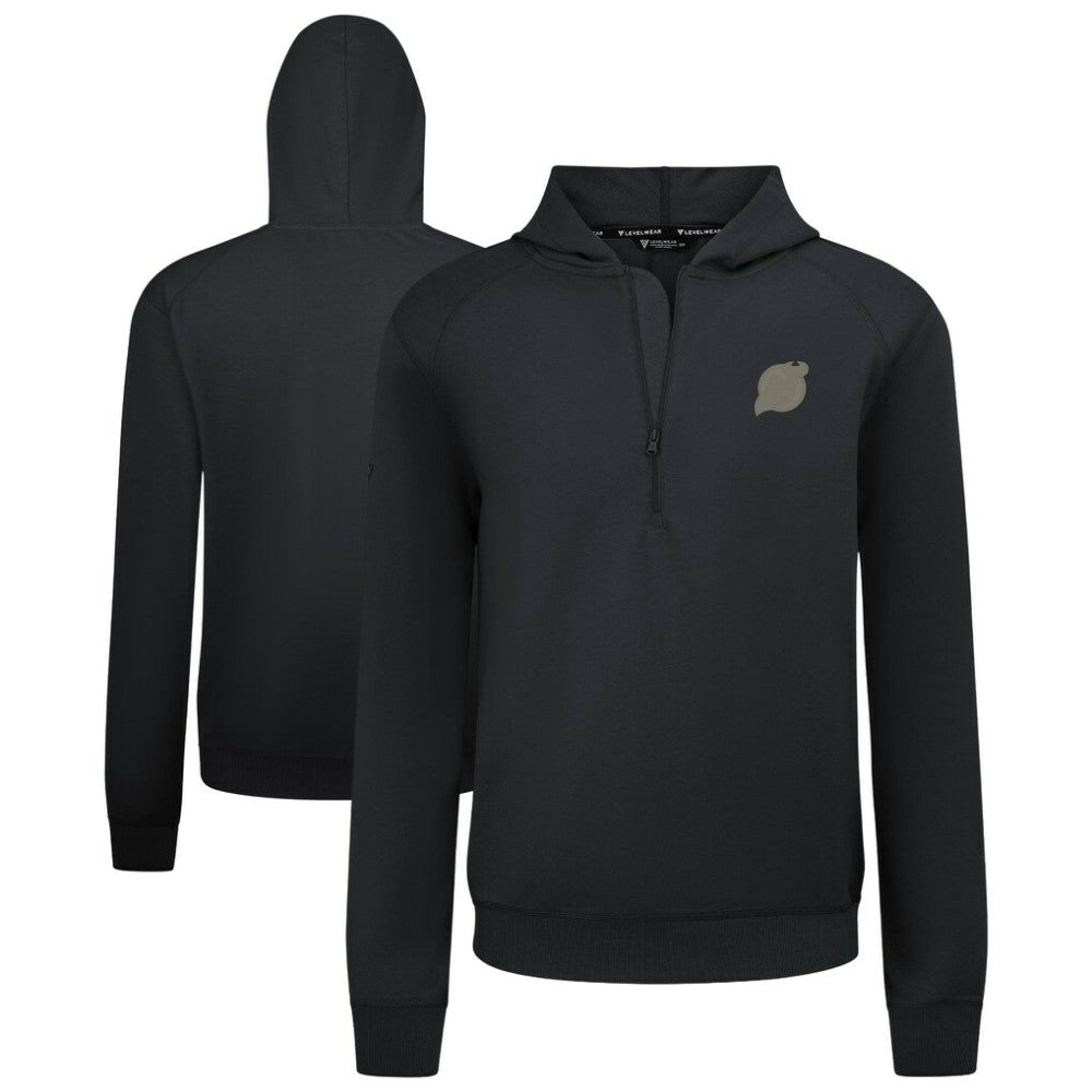 New Jersey Devils - Levelwear Technic Quarter-Zip Pullover Hoodie Black
