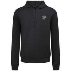 Pittsburgh Penguins Levelwear Technic Quarter-Zip Pullover Hoodie Black