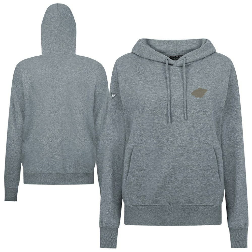 Minnesota Wild - Levelwear Women's Adorn Copper Hoodie Gray