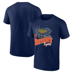Detroit Tigers Navy Home Stadium T-Shirt Clearance