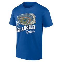 Los Angeles Dodgers Royal Home Stadium T-Shirt On Sale