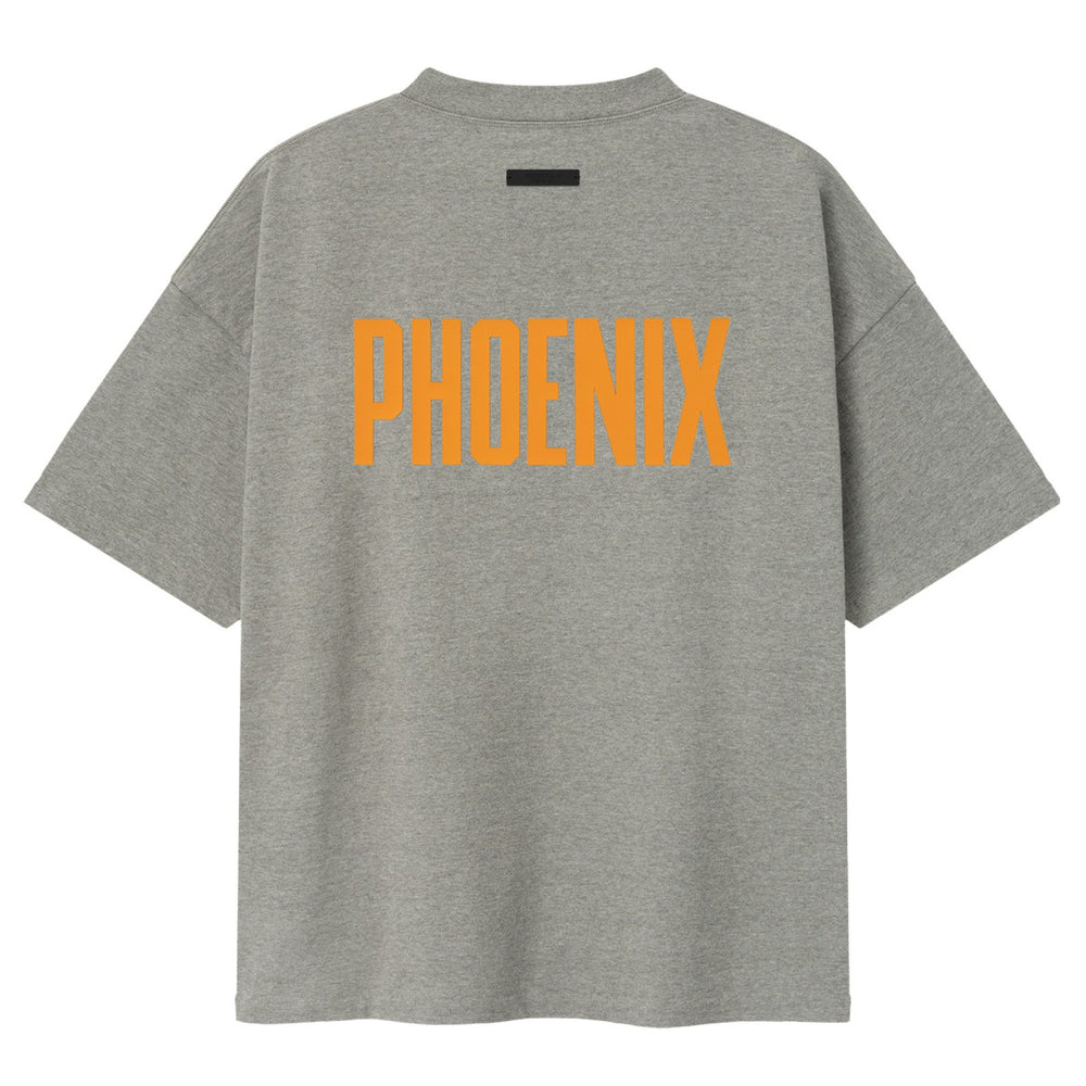 NBA - Phoenix Suns Fear of God x NBA Classic Fit T-Shirt - Dark Heather Gray