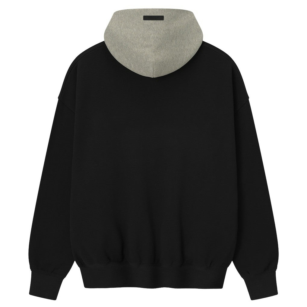 NBA - Brooklyn Nets Fear of God x NBA Macao Sport Fit Hoodie - Black/Heather Gray