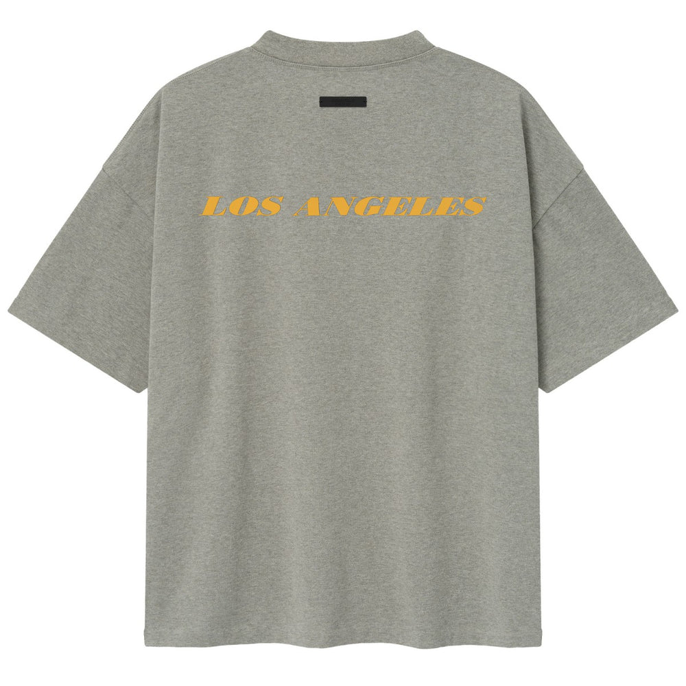NBA - Los Angeles Lakers Fear of God x NBA Unisex 90s T-Shirt - Heather Gray