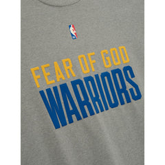 NBA - Golden State Warriors Fear of God x NBA Unisex 90s T-Shirt - Heather Gray