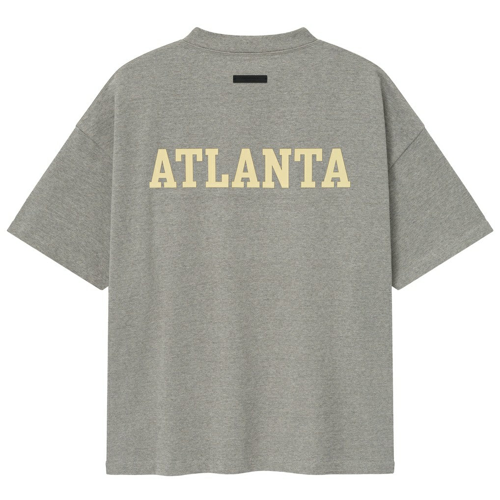 NBA - Atlanta Hawks Fear of God x NBA Unisex 90s T-Shirt - Heather Gray