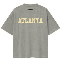 NBA - Atlanta Hawks Fear of God x NBA Unisex 90s T-Shirt - Heather Gray