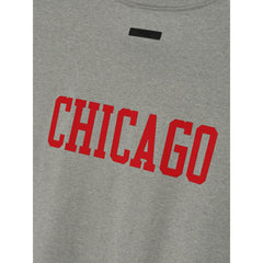 NBA - Chicago Bulls Fear of God x NBA Unisex 90s T-Shirt - Heather Gray