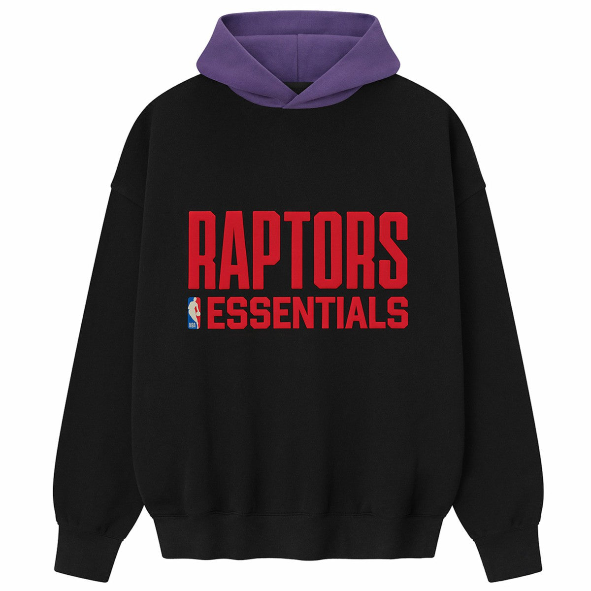 NBA - Toronto Raptors Fear of God x NBA Unisex Sport Hoodie - Black/Purple