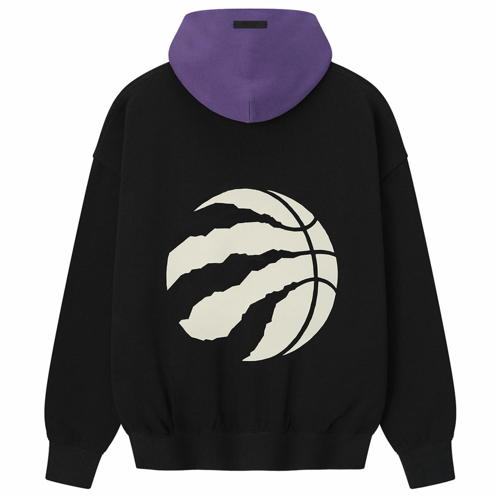 NBA - Toronto Raptors Fear of God x NBA Unisex Sport Hoodie - Black/Purple