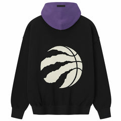 NBA - Toronto Raptors Fear of God x NBA Unisex Sport Hoodie - Black/Purple