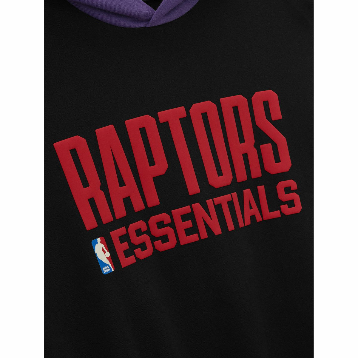 NBA - Toronto Raptors Fear of God x NBA Unisex Sport Hoodie - Black/Purple