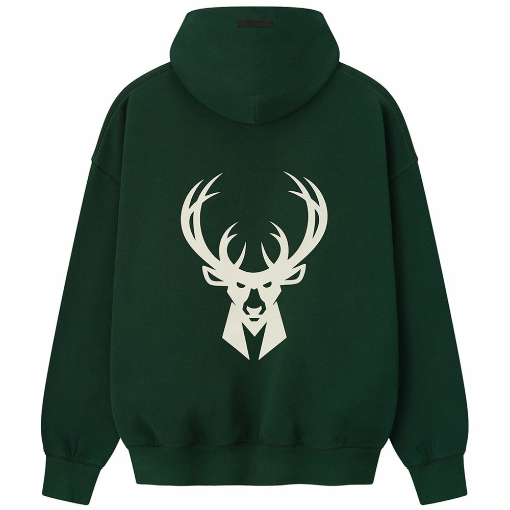 NBA - Milwaukee Bucks Fear of God x NBA Unisex Sport Hoodie - Hunter Green