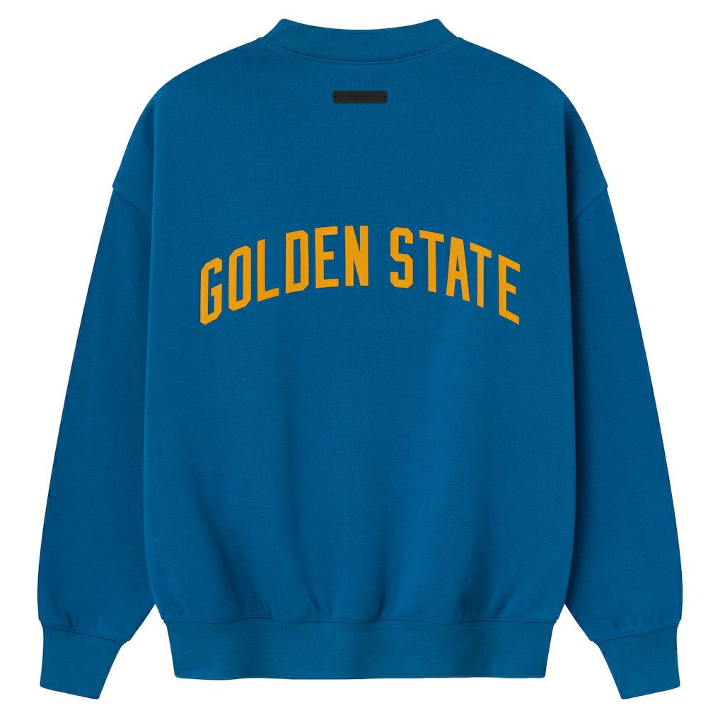 NBA - Golden State Warriors Fear of God x NBA Unisex Sport Sweatshirt - Royal