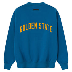 NBA - Golden State Warriors Fear of God x NBA Unisex Sport Sweatshirt - Royal